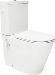 WC bidével kombinált SAT Brevis fehér fényes felülettel vario lefolyó SATBRE36BFC