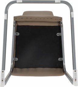 Étkező szék, szürkebarna TAUPE/szürke, NOBATA