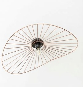 Brilagi - LED felületre szerelhető csillár CERIA WIRE 1xE27/40W/230V 60x80 cm bronz