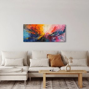 Kép - Színes absztrakció (120x50 cm)