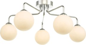 Dar Lighting FEYA FEY0550-02 Plafonlámpa 5x40W/G9
