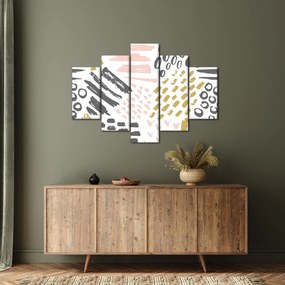 Kép - Absztrakt stroke-ok (150x105 cm)