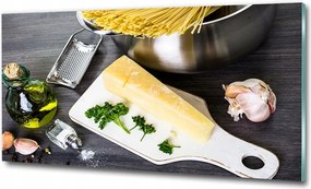 Fotó üvegkép Fokhagymás tészta 100x50