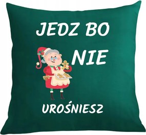 Párna párnahuzat Klasszikus Nagyi egyél, mert nem fogsz megnőni Ajándék