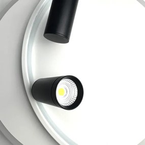 LED állítható mennyezeti lámpa 65W 230V 3000-6500K fehér + DO