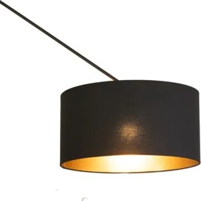 GORTA LED állítható rúdra szerelhető csillár 1xE27/60W/230V, fekete/arany