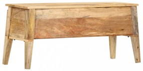 tömör mangófa tárolóláda 99 x 35 x 48 cm