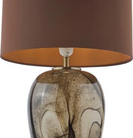 Dar Lighting glamour modern asztali lámpa egas barna darega4229