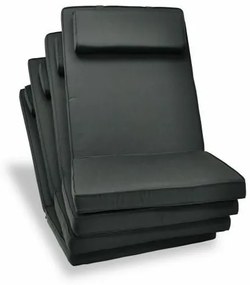 Divero Ülőpárna készlet magas székre Garth antracit 4 db