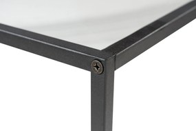 Konzolasztal Canvas - Black