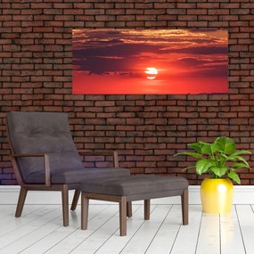 Színes nap képe (120x50 cm)