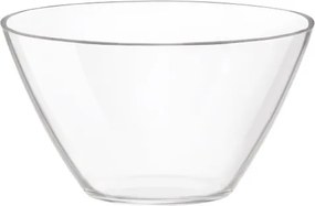 Saláta tálaló basic kerek 20cm bordó