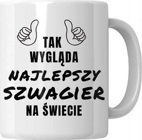 Bögre Így néz ki a világ legjobb sógora Ajándék a sógornak