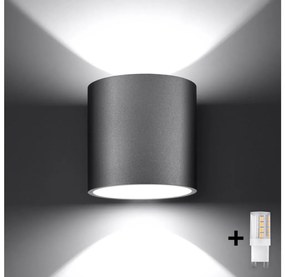 Brilagi Brilagi - LED Fali lámpa FRIDA 1xG9/4W/230V szürke BG0559