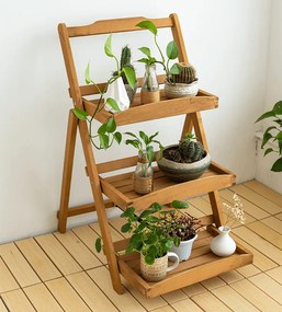 Polcállvány, 3 polcos, égerfa, IMPERO