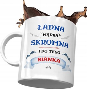 Bögre Bianka Feleség Barátnő Ajándék Nyomtatott Fotóval