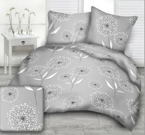 Krepp lapok Pitypang Feher TiaHome - 1x Párna 90x70cm, 1x Paplan 140x200cm