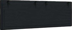 fekete szövet fejtámla párna Hanko 140 cm