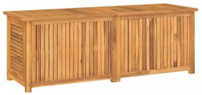 tömör tíkfa kerti tárolóláda zsákkal 150 x 50 x 55 cm