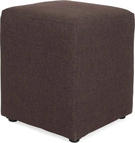 Cube puff - S04 szövet - barna R