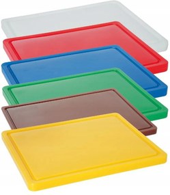 Haccp Vendéglátóipari Vágódeszka Felvágottakhoz Gn 1/1 Barna Erős