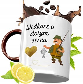 Bordó Bögre Horgászoknak Születésnapra Ajándék fényképes nyomtatással