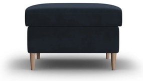 Sötétkék bársony lábtartó Kyoto – Cosmopolitan Design