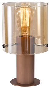 ITALUX JAVIER asztali lámpa bronz, E27, IT-MT17076-1A
