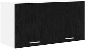 Függő szekrény Riga Fekete tölgy 80 x 31 x 40 cm Faanyag