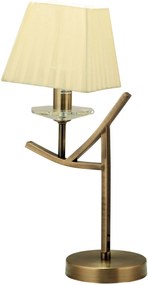 Candellux Valencia asztali lámpa 1x40 W patina 41-84593