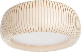 Mennyezeti lámpa STRIPES 2xE27/40W/230V átm. 55 cm krémszínű/fehér