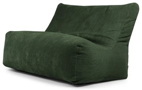 Zöld kordbársony babzsákfotel Sofa Seat Lounge – SLOWDOWN