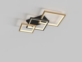 AVIANO LIGHTING 9022-306M MATERA Modern LED Mennyezeti Lámpa Matt Fekete, Faipari LED IP20