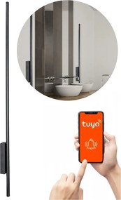 Fali Lámpa Led Tükör 7W Rgb Cct Tuya Alkalmazás