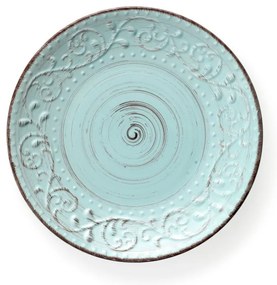 Serendipity türkizkék agyagkerámia tányér, ⌀ 27,5 cm - Brandani