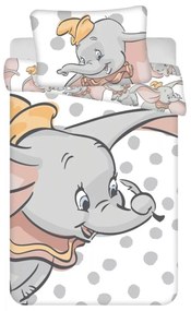 Disney Dumbo ovis ágyneműhuzat dots 100x135 cm 40x60 cm