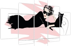 Kép - Fashion lady (150x105 cm)