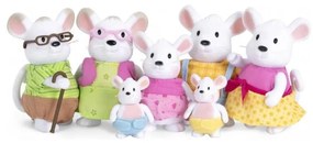 Li'l Woodzeez - Figurakészlet NIBBLEKIN egércsalád