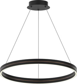MILAGRO ML1183 GRAVITY Modern Led Függesztett Lámpa Fekete, Arany LED IP20