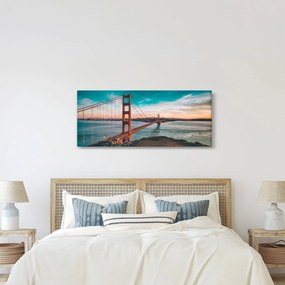 Kép - Golden Gate, San Francisco (120x50 cm)