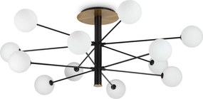 Mennyezeti Lámpa Fekete COSMOPOLITAN IDEAL LUX 273709