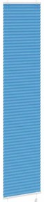 pliszírozott redőny kék 45x200 cm Szövetszélesség 44,4 cm