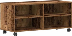 vidaXL TV szekrény Barna 90 x 35 x 40.5 cm Faanyag