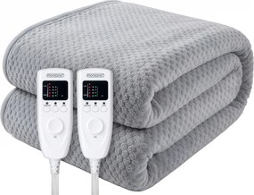 Deuba Polár takaró fűtött - szürke