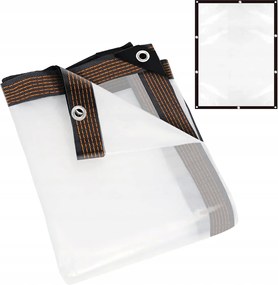 Ponyva 3x6m átlátszó kerti Vízálló Erős