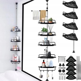 Teleszkópos Zuhanypolc, Sarokpolc, Zuhanypolc 95-300CM