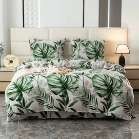 Mikroplüss ágyneműhuzat SINERO zöld Ágyneműhuzat mérete: 70 x 80 cm | 140 x 200 cm