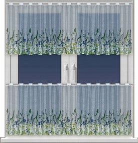 Mg Irigység 35615 Fehér Nyomtatott Rét 60cm lengyel