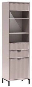 ELEGANZO LS-5 magasvitrin kasmír színben