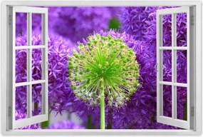 Poszter 60x40 Zöld virág